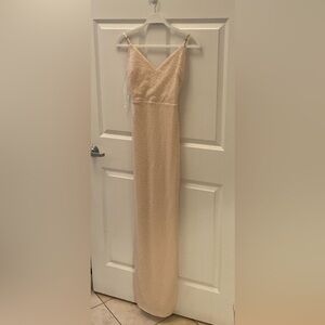 Windsor Strapless Cream Dress